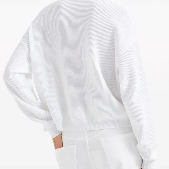 🧶 Brunello Cucinelli rib-knit polo sweater - Size M - Picture 3 of 5